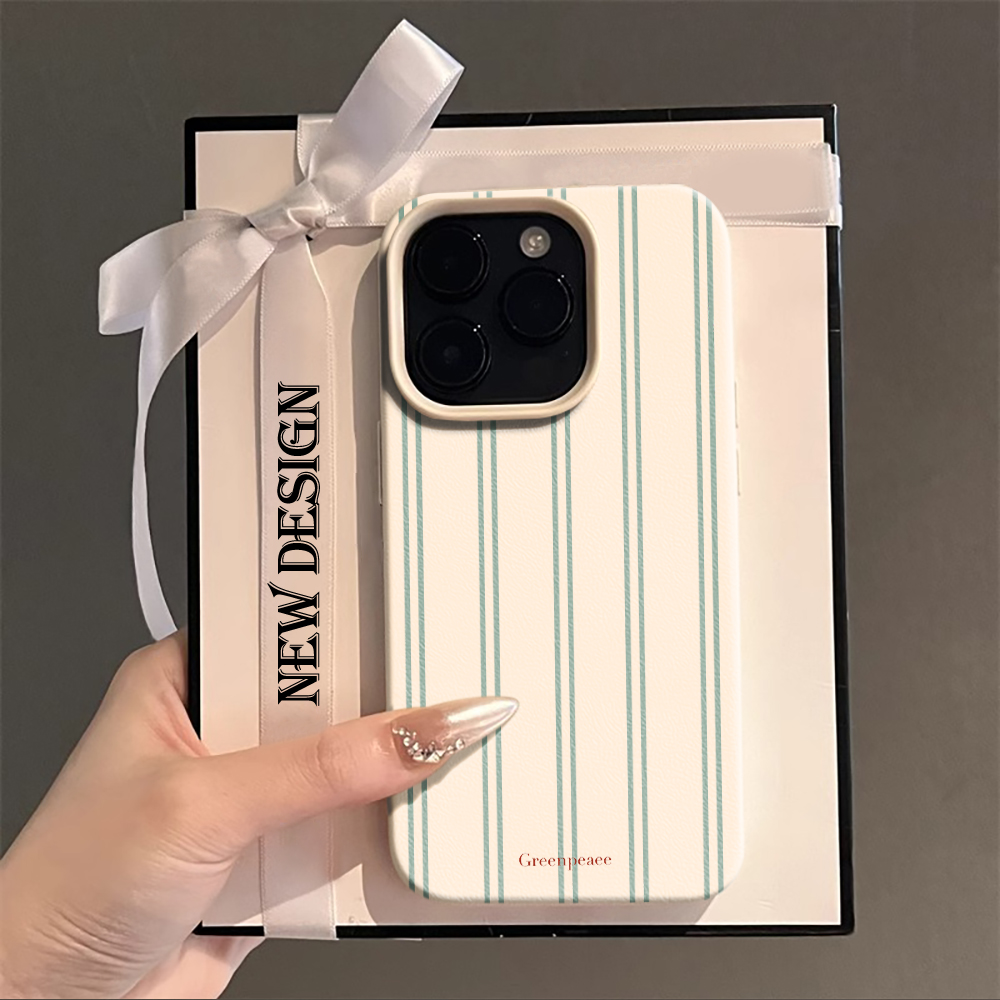 Summer Closet - Pink Stripe Print Summer Phone Case