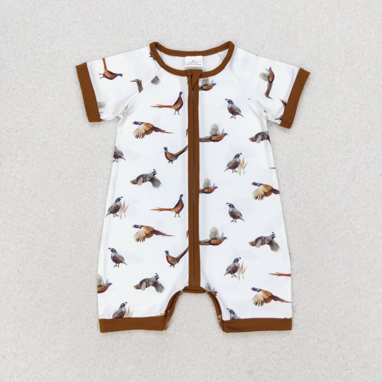 Summer Duck Clothing - Infant boys duck Rompers Clothing Newborn