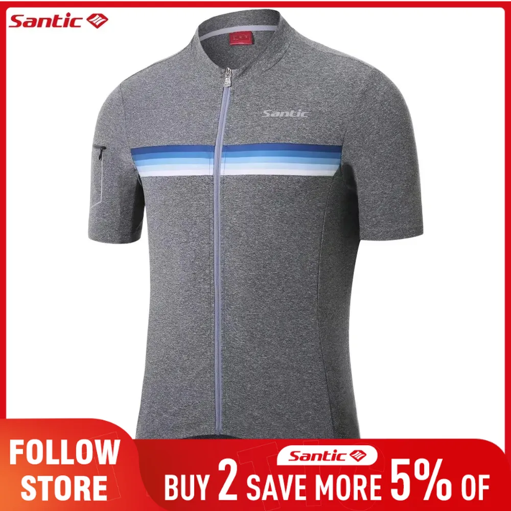Summer Clothing Outlet - Santic Outlet Cycling Jersey Summer Men's