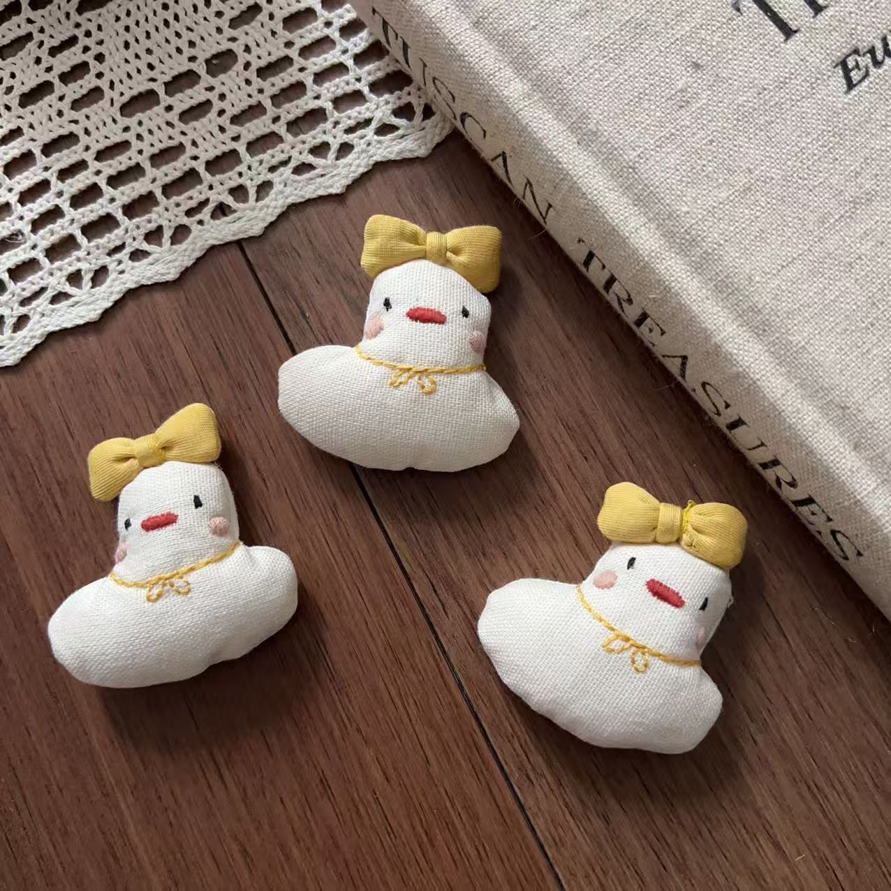 Summer Duck Clothing - Cute Stuffed Fabric Little Yellow Duck