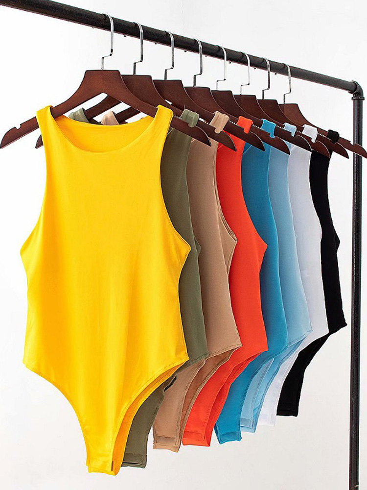 Summer Clothing Zara - summer solid sexy bodycon women bodysuits