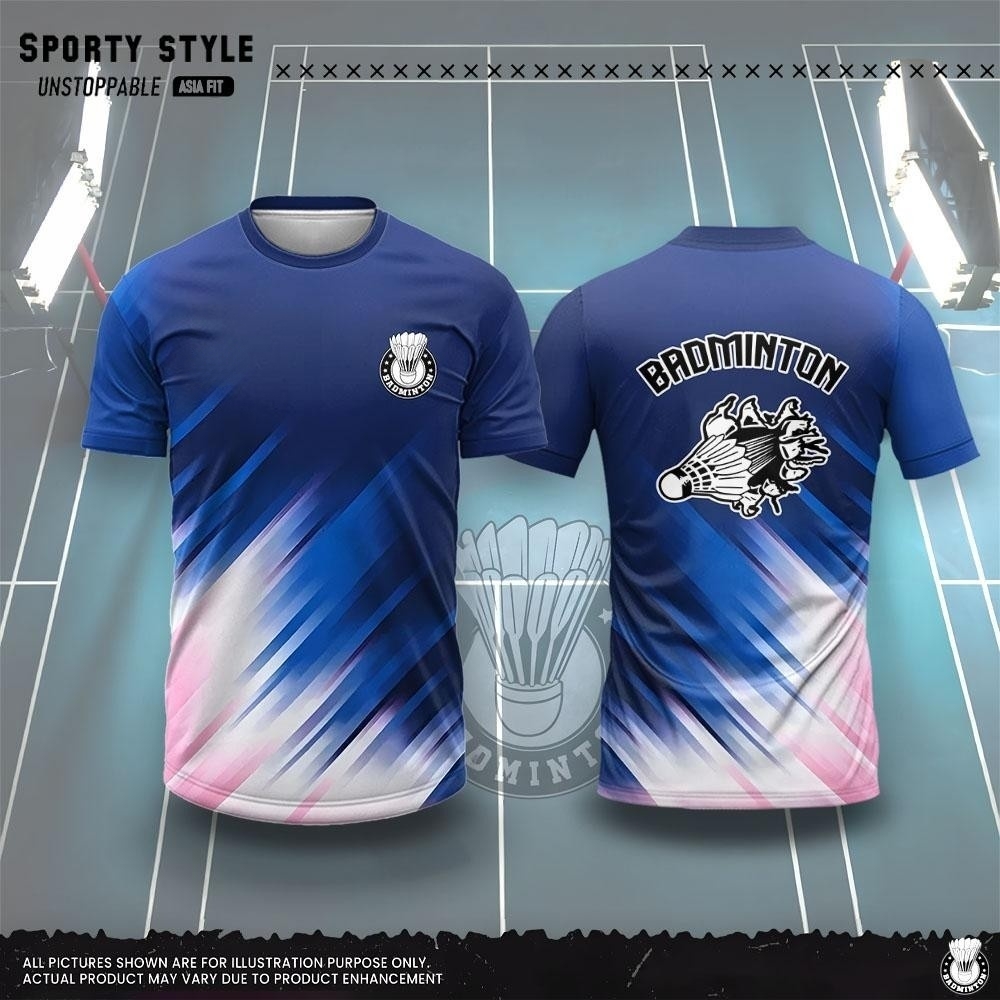 Summer Light Clothing - Men's Clothing Fashion 3D Printing Badminton