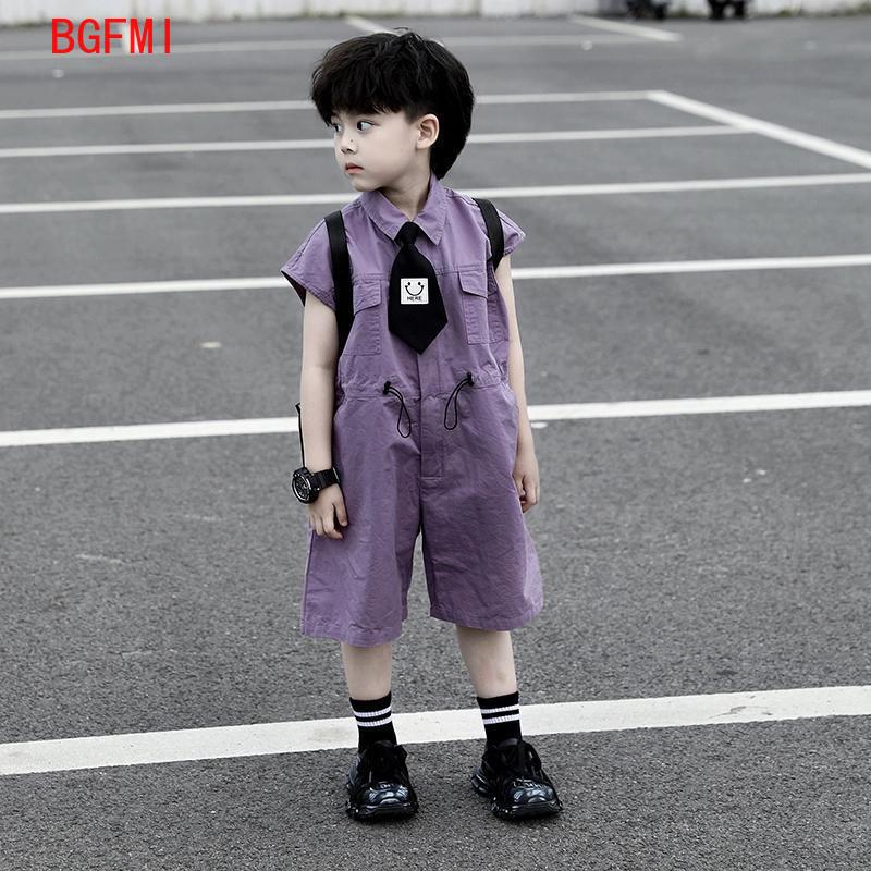 Summer Clothing Boys - Kids Summer Shorts Overalls Capri Boys
