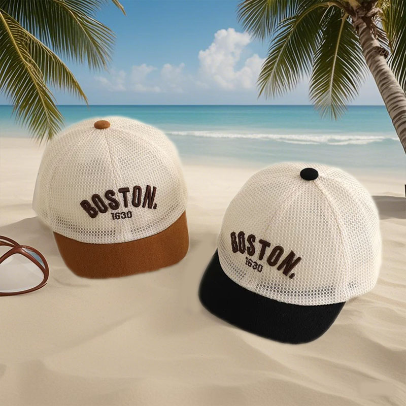 Summer Quotes - Letter Embroidered Baby Baseball Cap Summer
