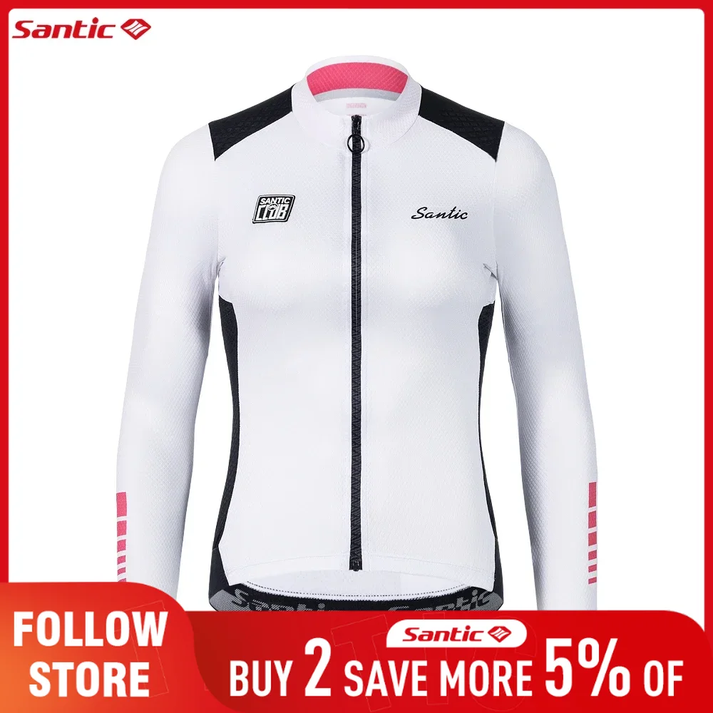 Summer Clothing Outlet - Santic Outlet Women's Cycling Jersey Summer