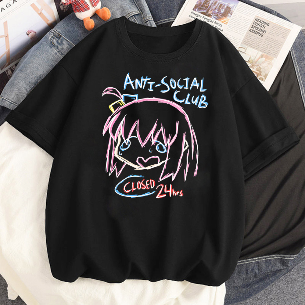 Summer Clothing Teens - Bocchi The Rock Shirt Teen 2000s