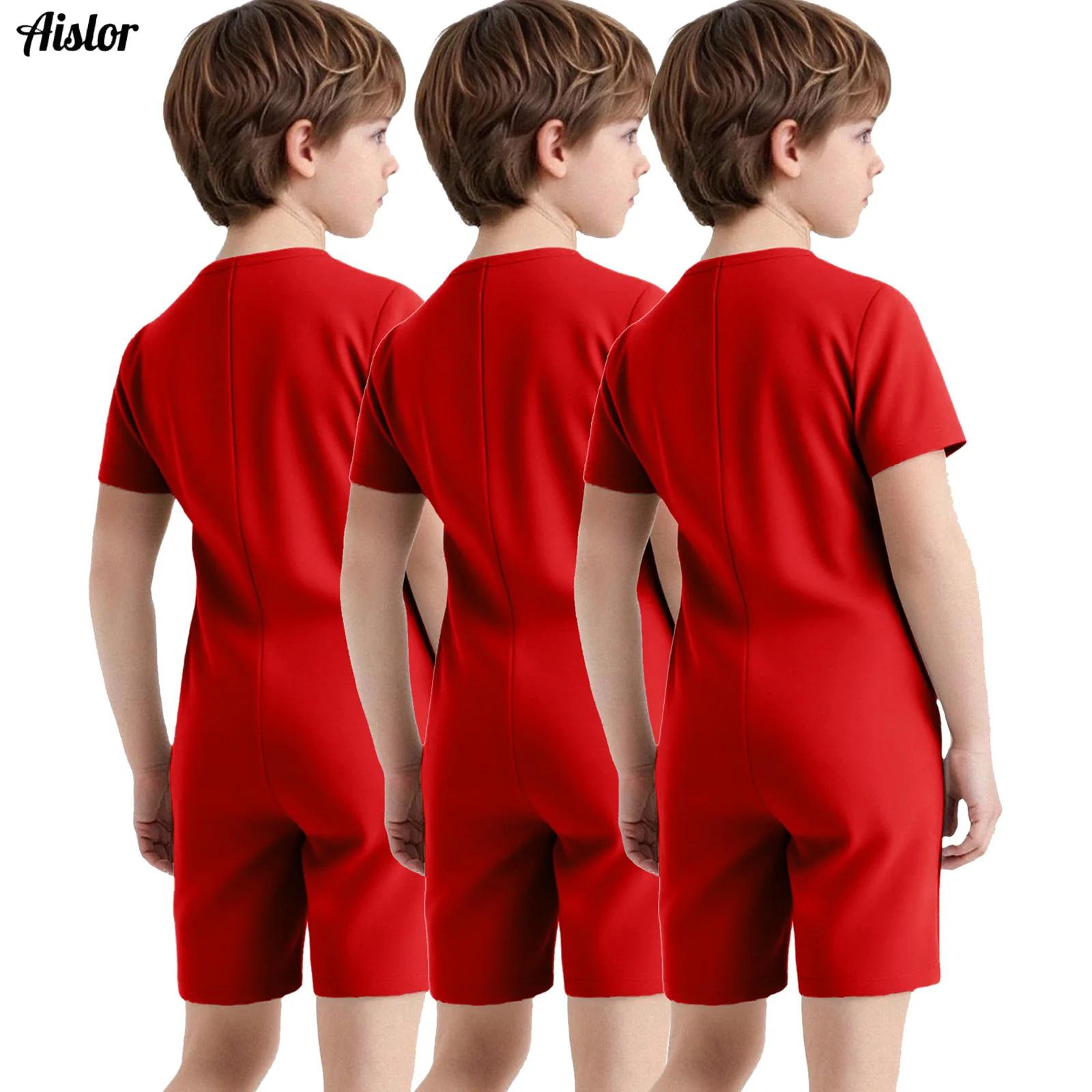 Summer Clothing Boys - 3Pcs Kids Girls Boys Special Needs