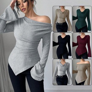 Women's Blouse Longsleeve Soli - огляд і ціна Off Shoulder Blouse