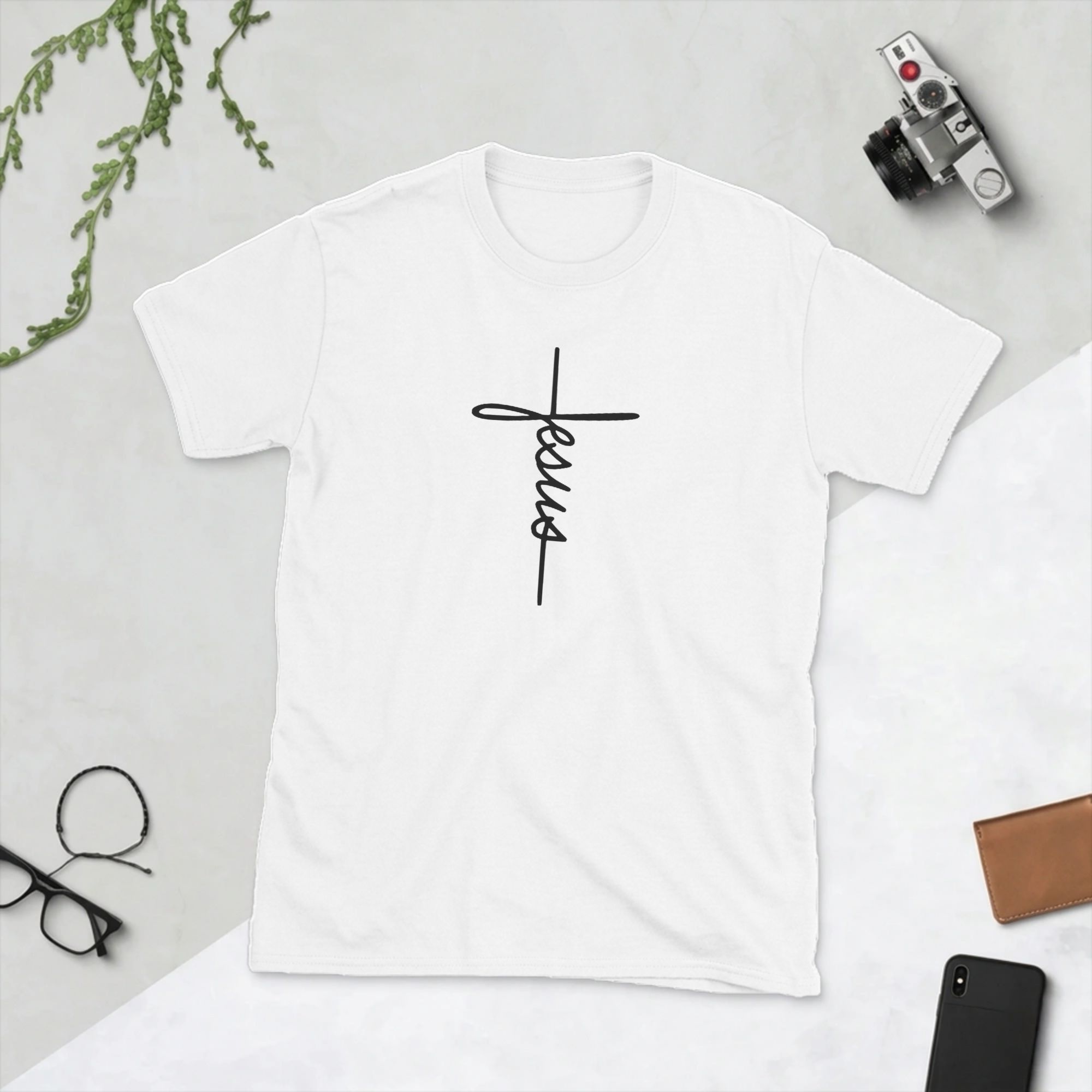 Men T-Shirts Jesus Name as a C - огляд і ціна Summer Clothing Name