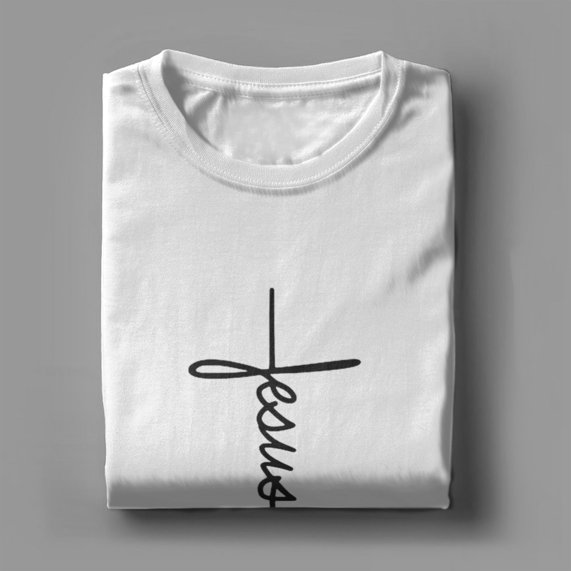 Men T-Shirts Jesus Name as a C - огляд і ціна Summer Clothing Name
