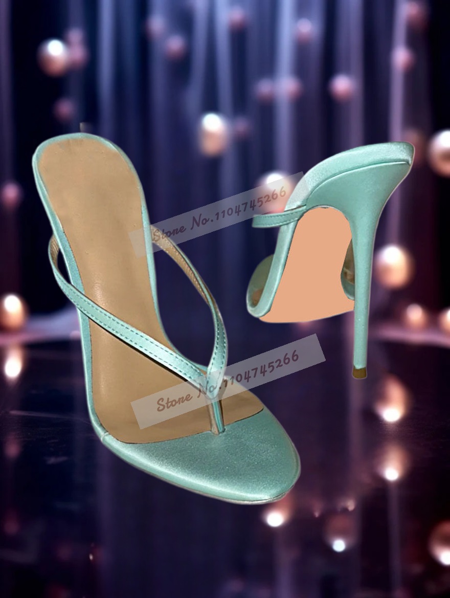 Light Green Satin Clip Toe Hig - огляд і ціна Summer Light Clothing