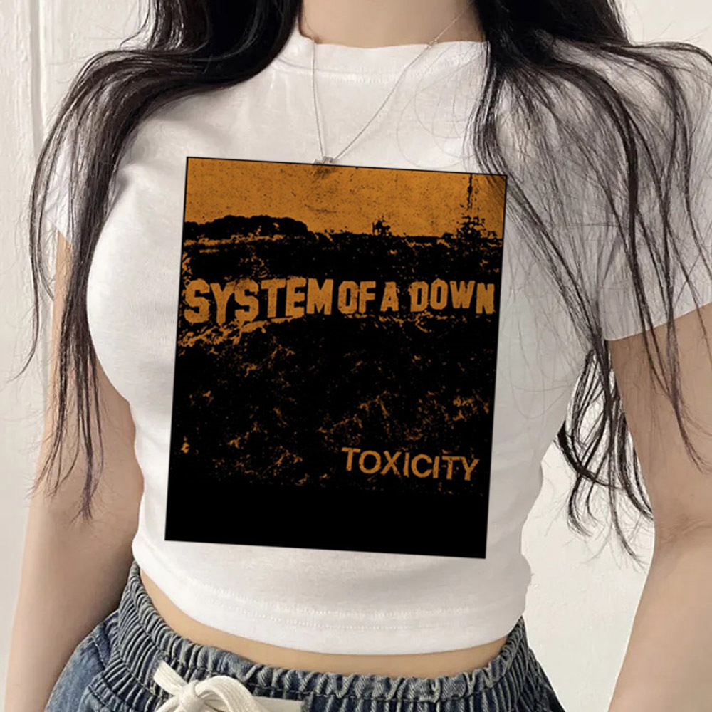 System of a Down crop top teen - огляд і ціна Summer Clothing Teens