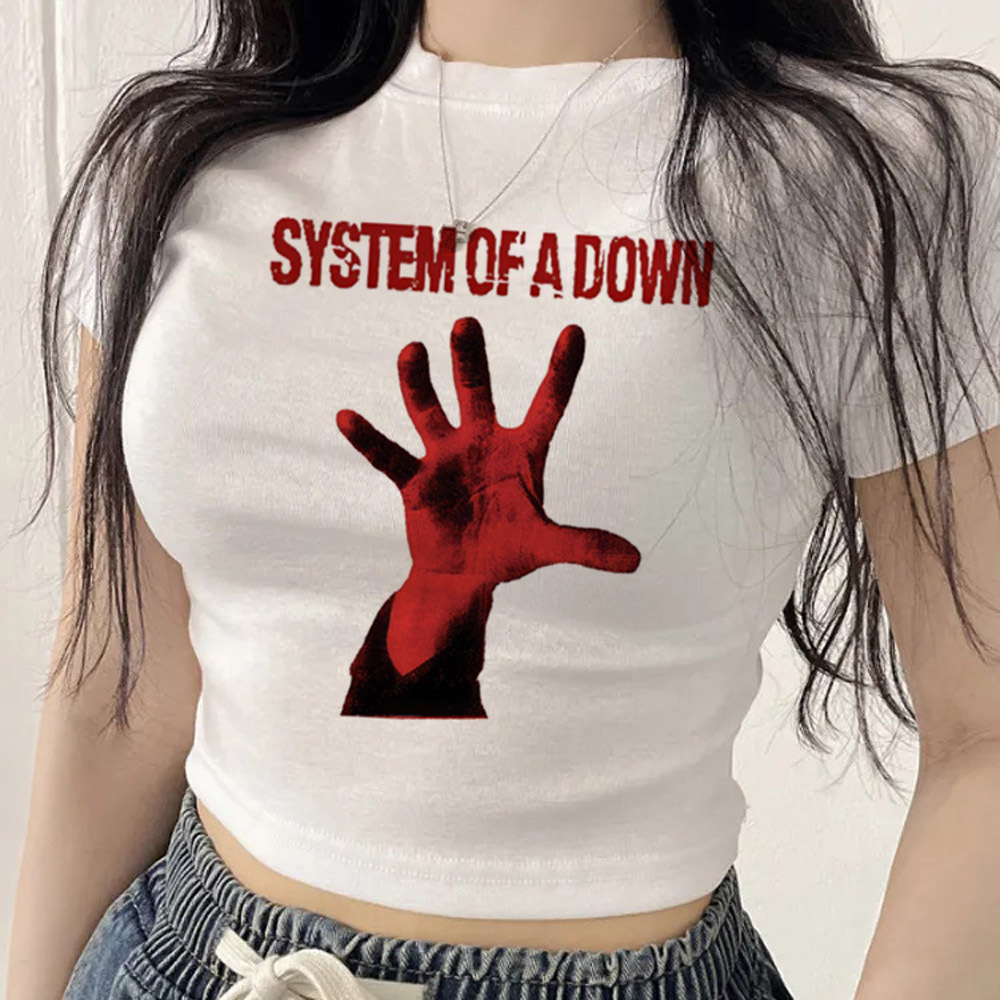 System of a Down crop top teen - огляд і ціна Summer Clothing Teens