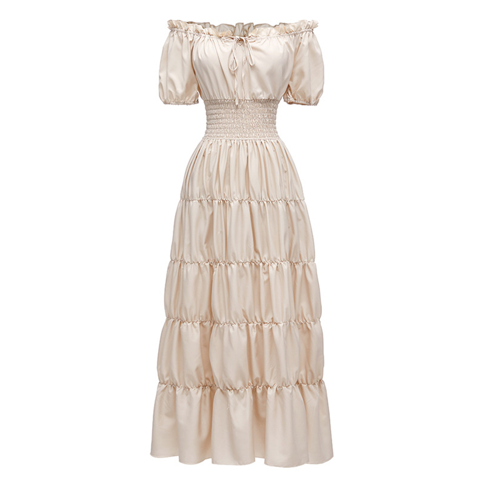 Off The Shoulder Short Sleeve  - огляд і ціна Summer Renaissance Clothing