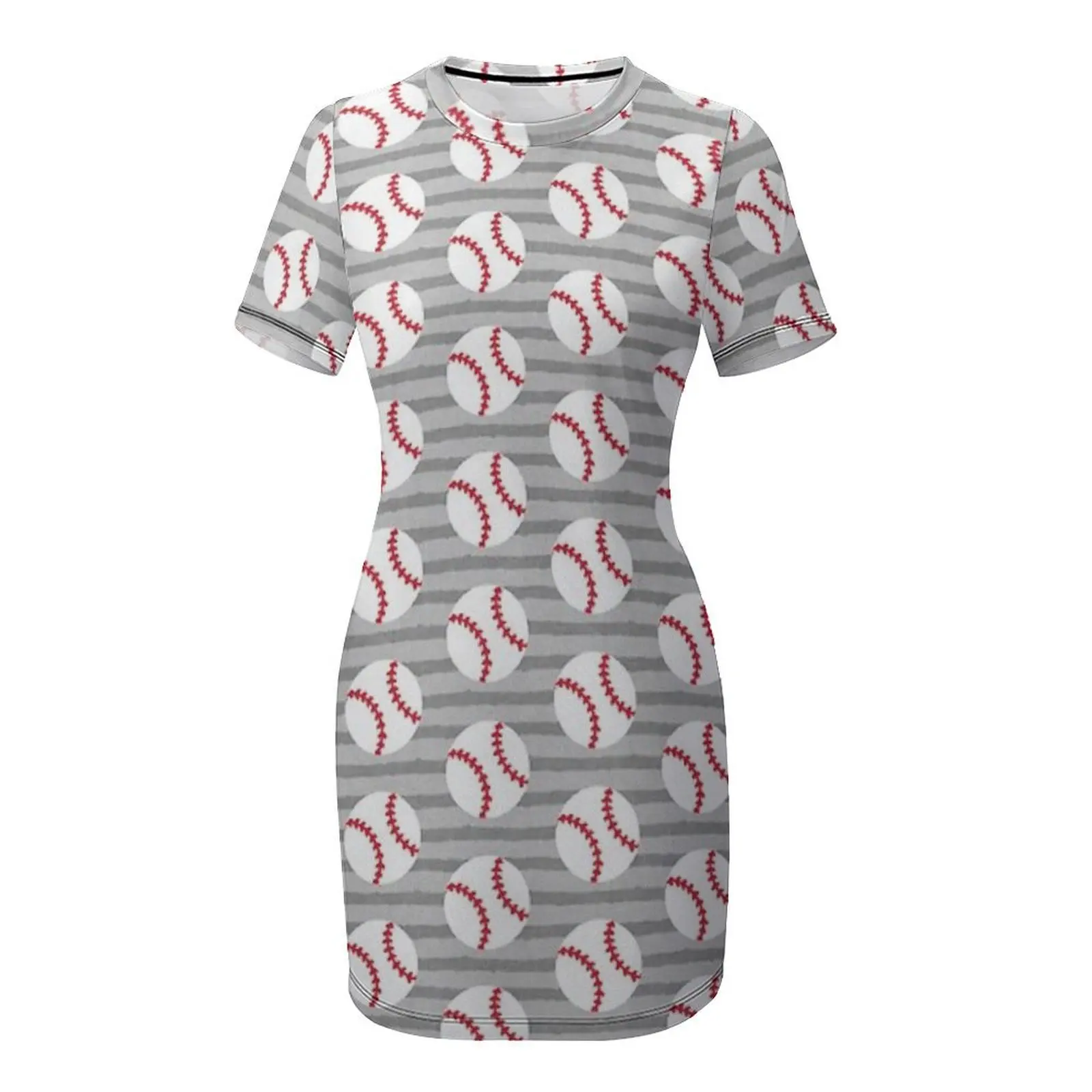 baseball - baseballs on grey s - огляд і ціна Summer Clothing Online