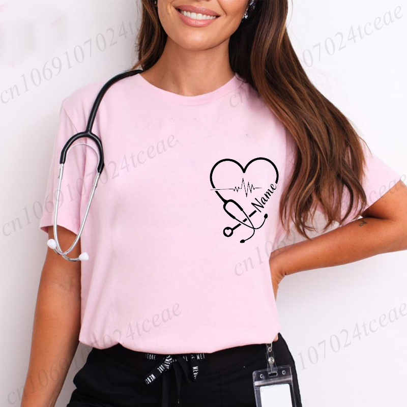 Custom Nurse Personalized Shir - огляд і ціна Summer Clothing Name