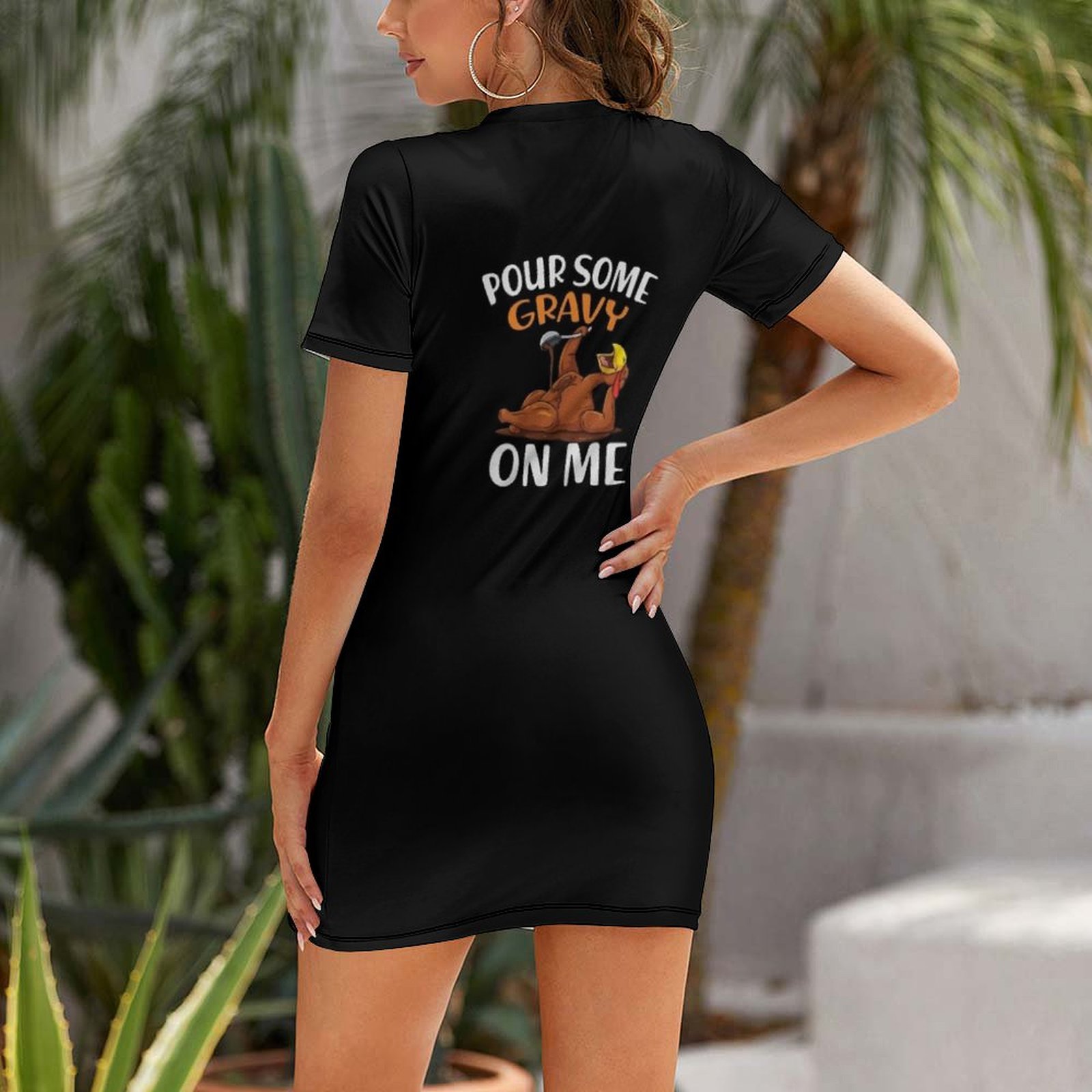 Pour Some Gravy on Me Short-Sl - огляд і ціна Summer Clothing Online