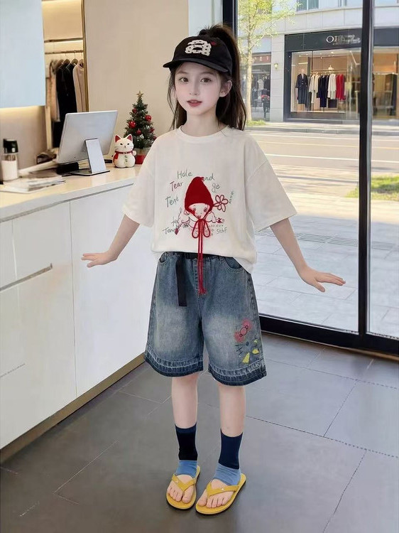Girls Summer Short Sleeve T-Sh - огляд і ціна Summer Clothing Online