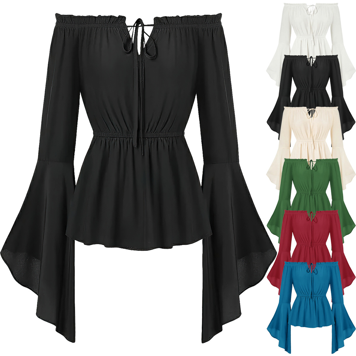 Off Shoulder Medieval Costume  - огляд і ціна Off Shoulder Blouse
