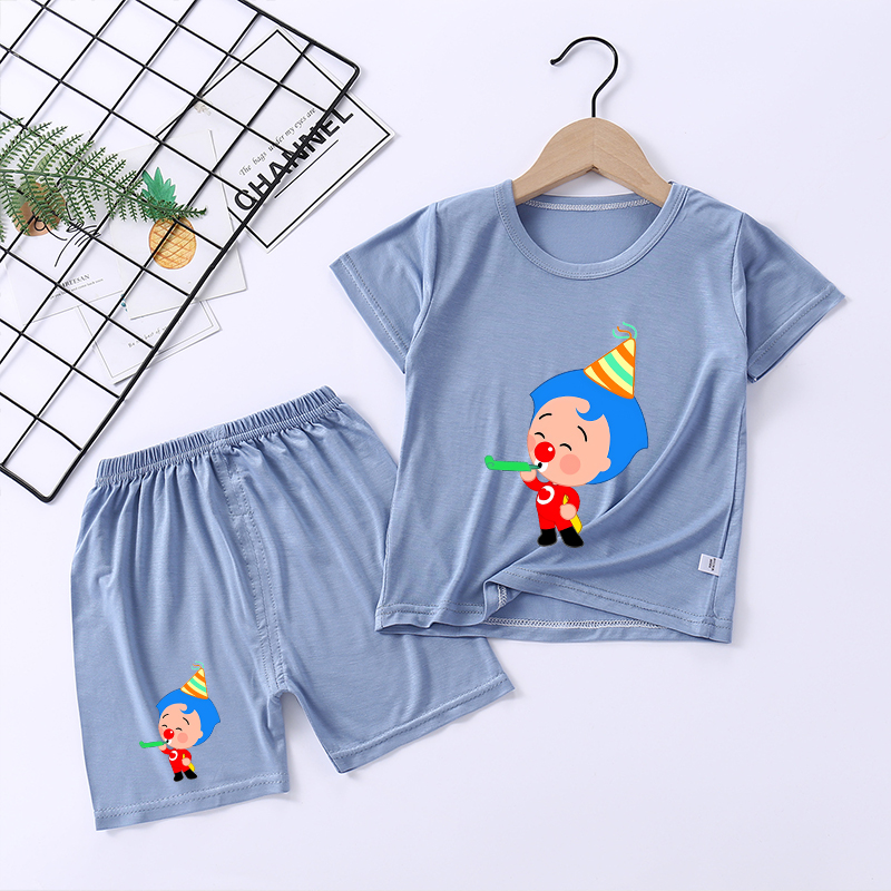 Plims Clown Children Pajamas H - огляд і ціна Summer Days Clothing
