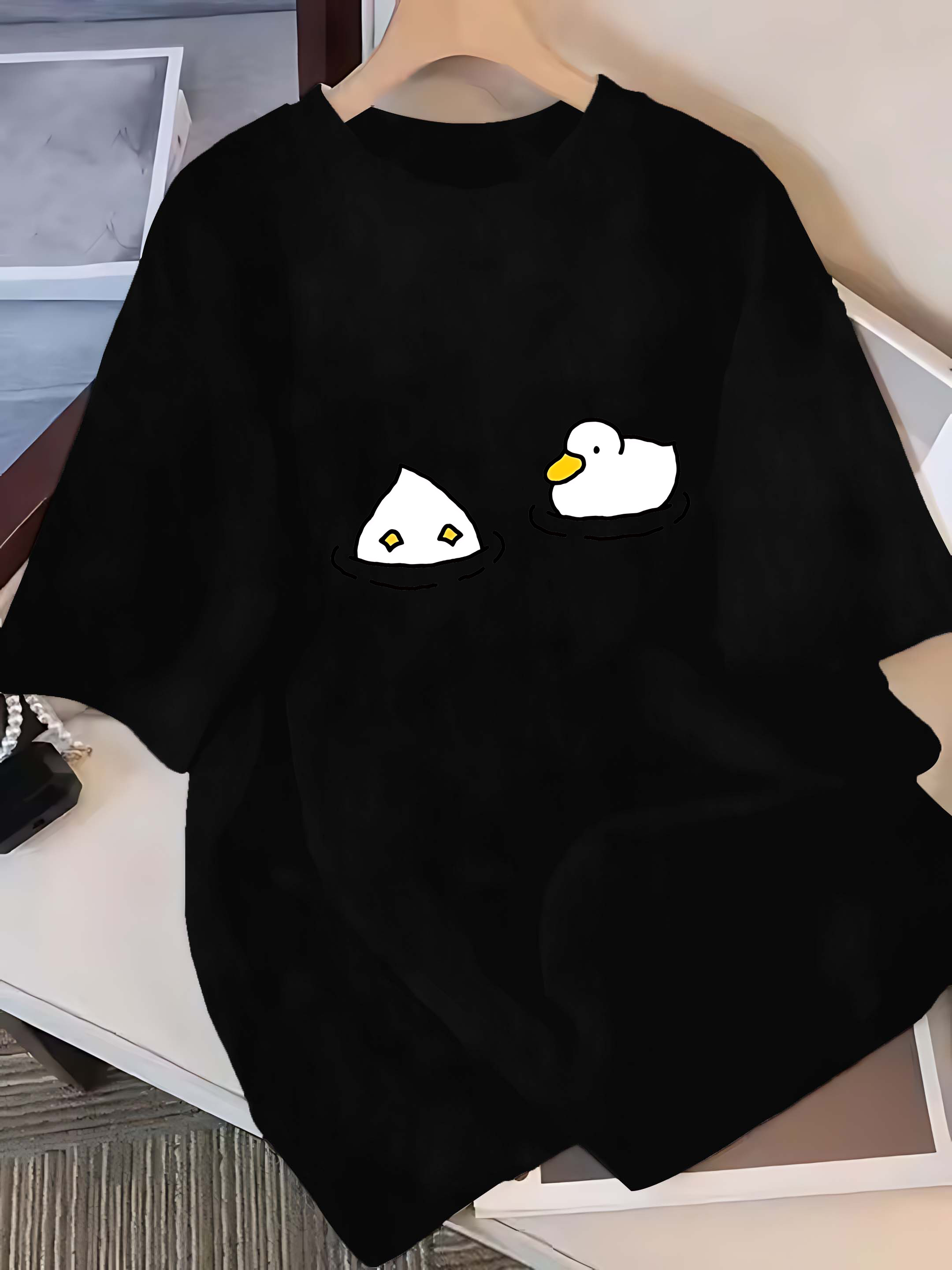 Short-sleeved T-shirt: Cute Ca - огляд і ціна Summer Duck Clothing