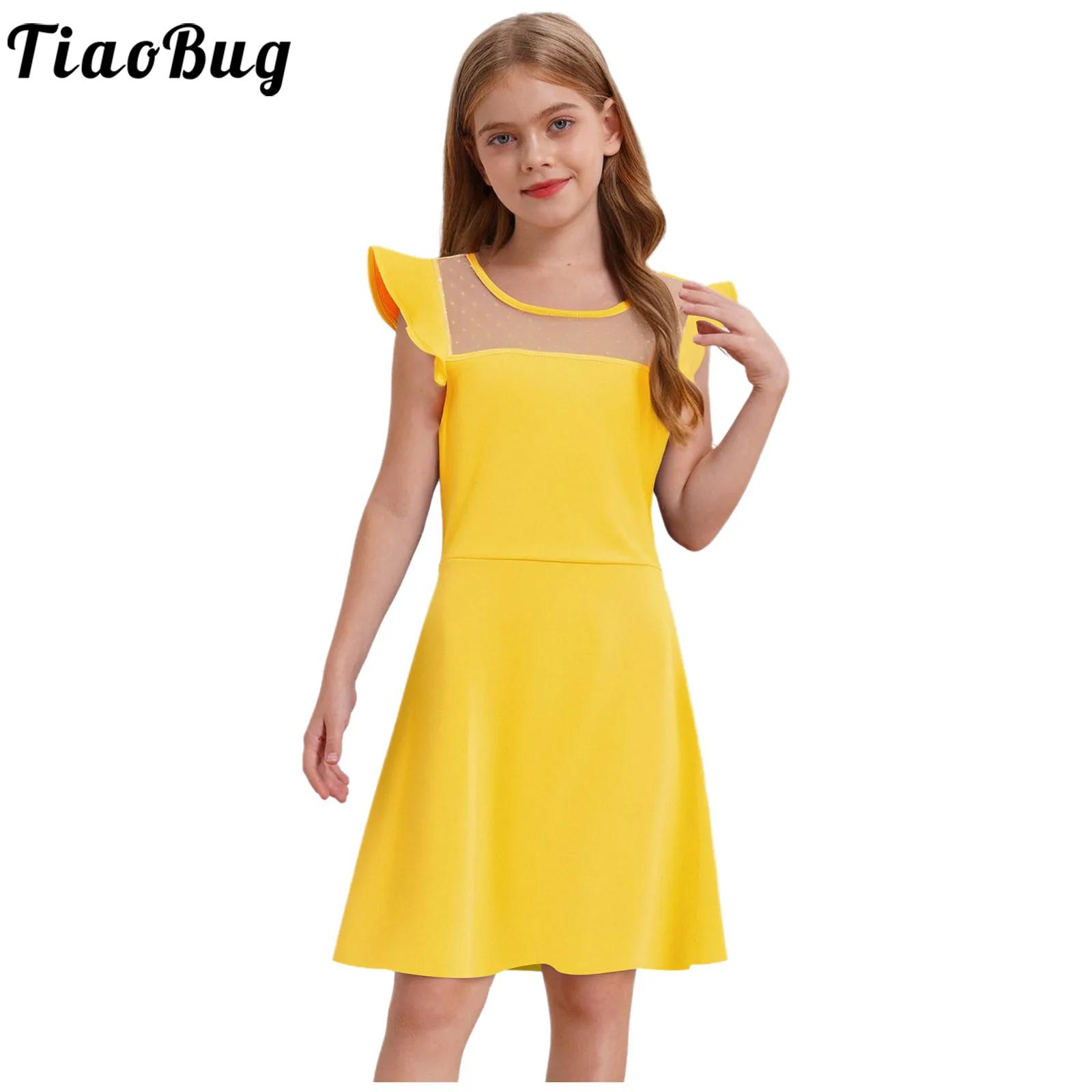 Teen Girls Summer Dress Ruffle - огляд і ціна Summer Clothing Teens