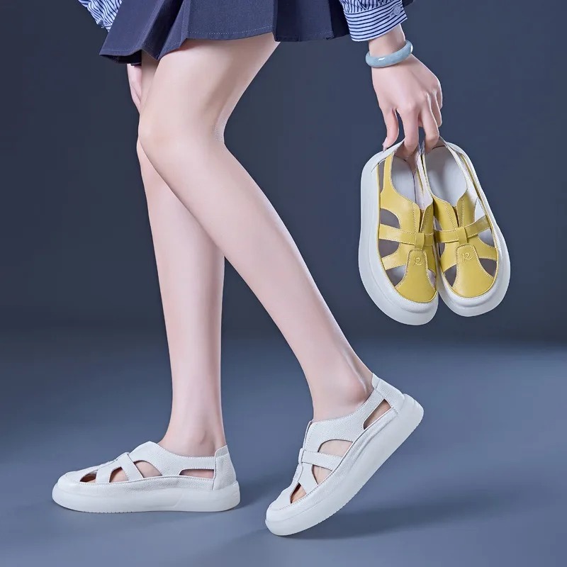 Women's Leather Sandals Breath - огляд і ціна Summer Closet