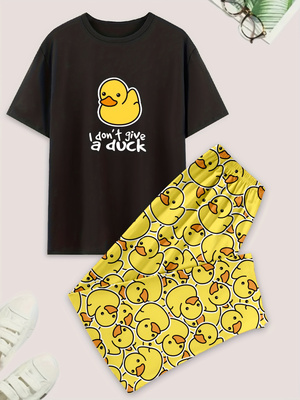 Men's casual pajama set, duck- - огляд і ціна Summer Duck Clothing