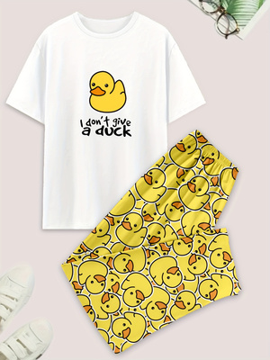 Men's casual pajama set, duck- - огляд і ціна Summer Duck Clothing