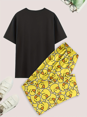 Men's casual pajama set, duck- - огляд і ціна Summer Duck Clothing