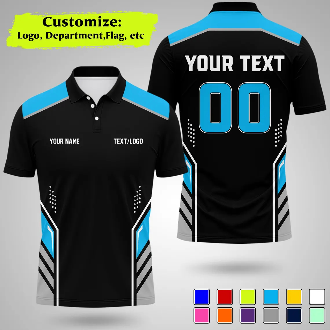 New Personalized Team Polo Shi - огляд і ціна Summer Clothing Name