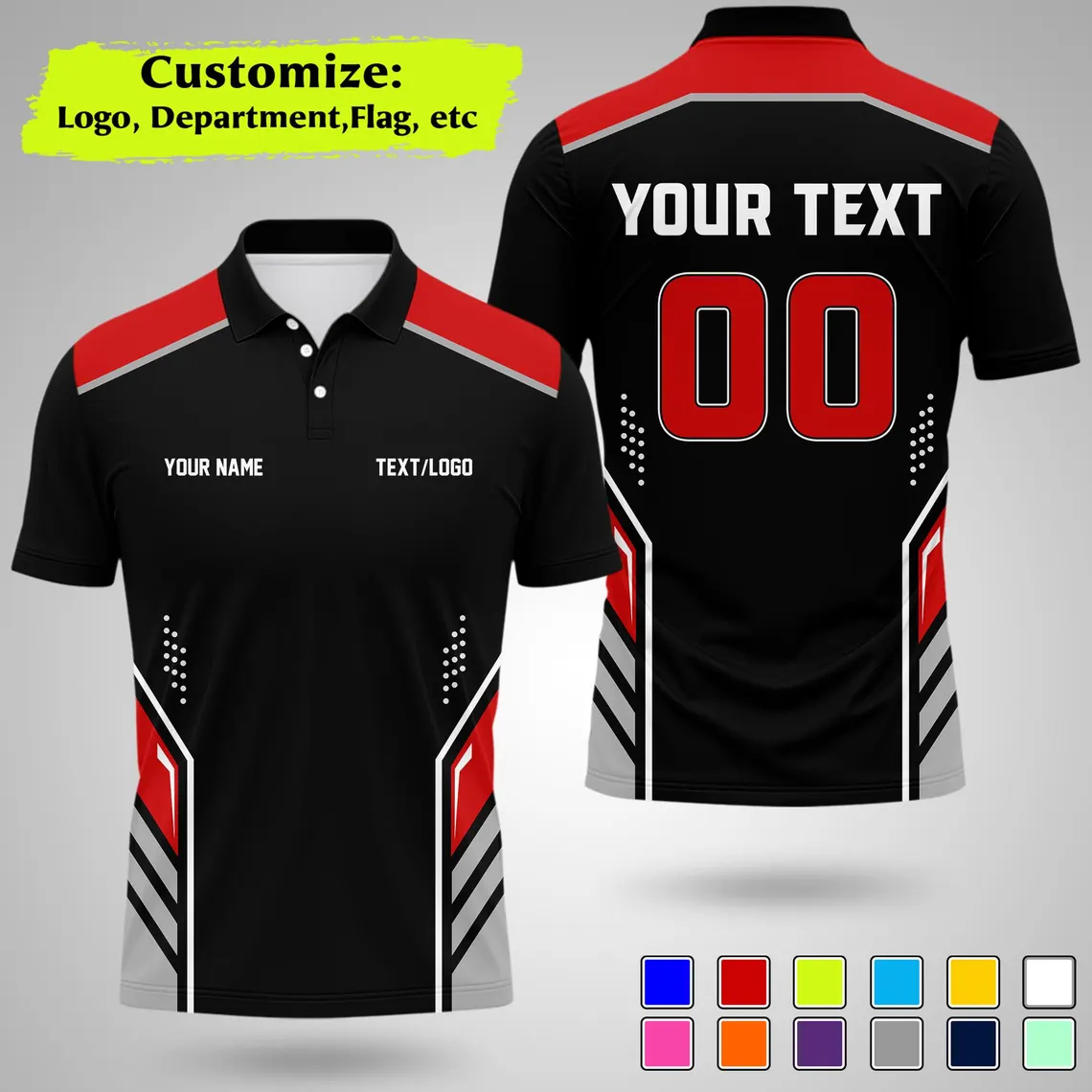 New Personalized Team Polo Shi - огляд і ціна Summer Clothing Name