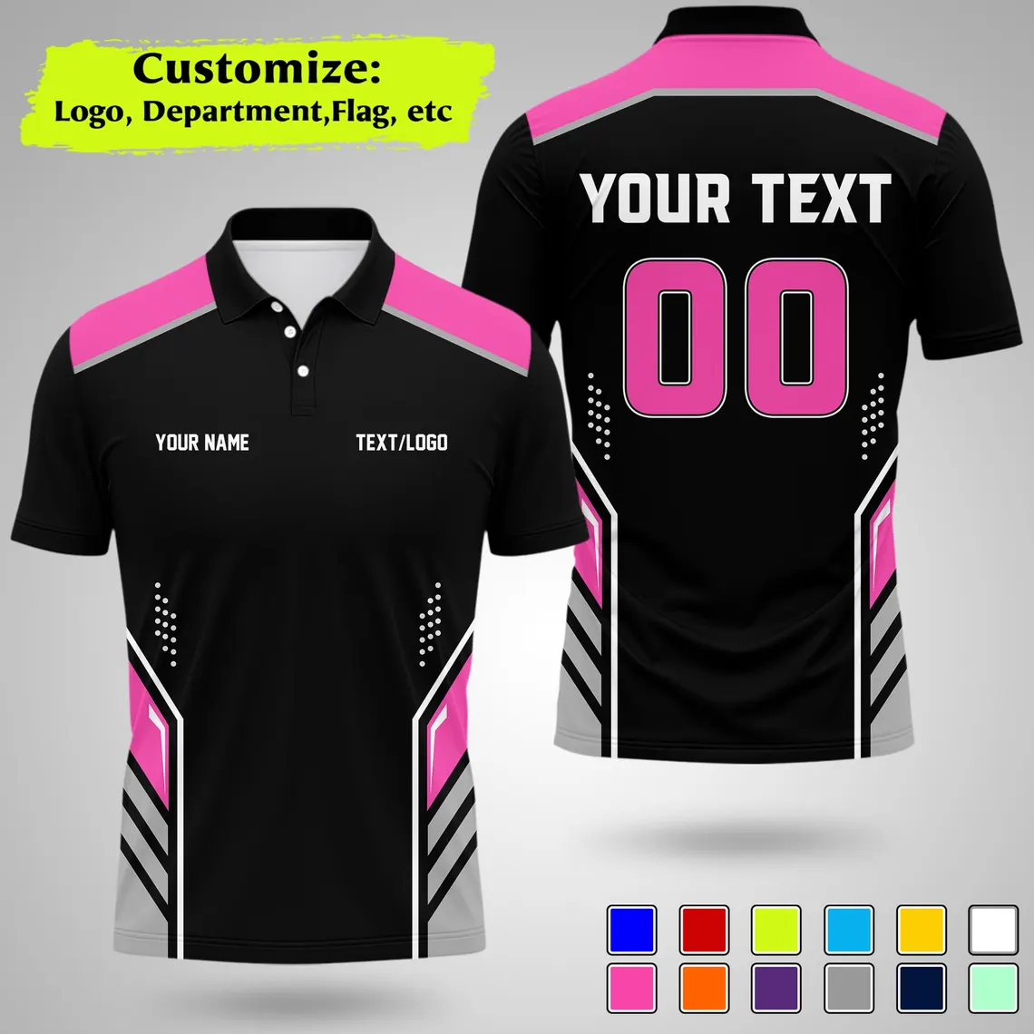 New Personalized Team Polo Shi - огляд і ціна Summer Clothing Name