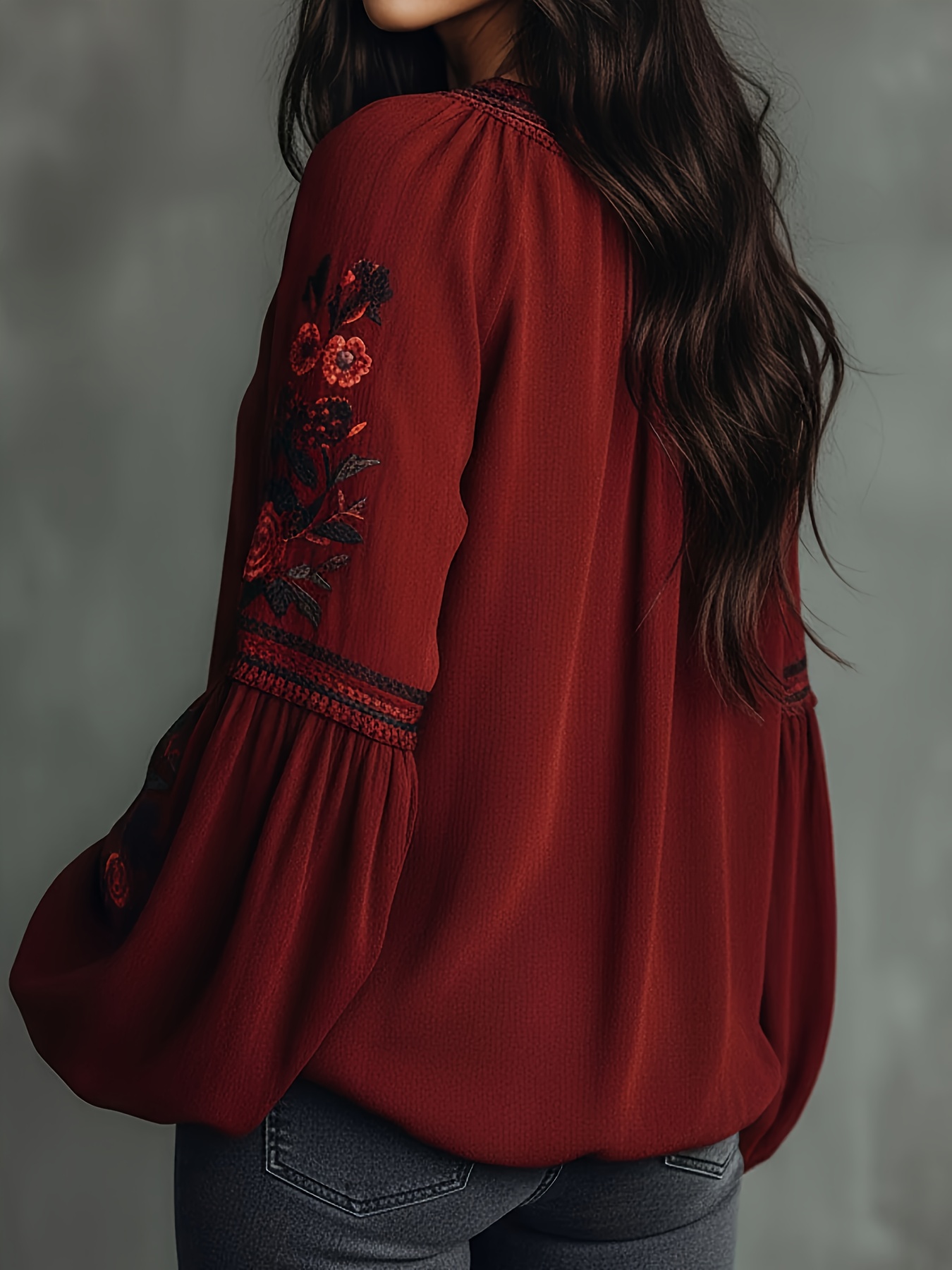 Women‘s Spring Blouse Retro Em - огляд і ціна Off Shoulder Blouse