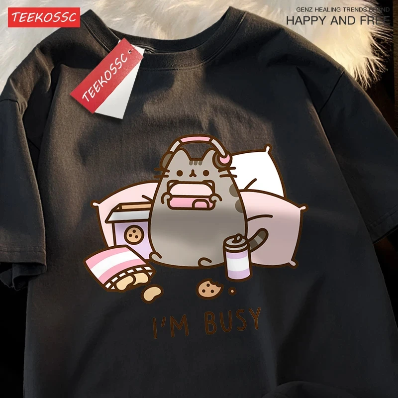 Busy Cat Playing Games With He - огляд і ціна Summer Games Clothing Brand