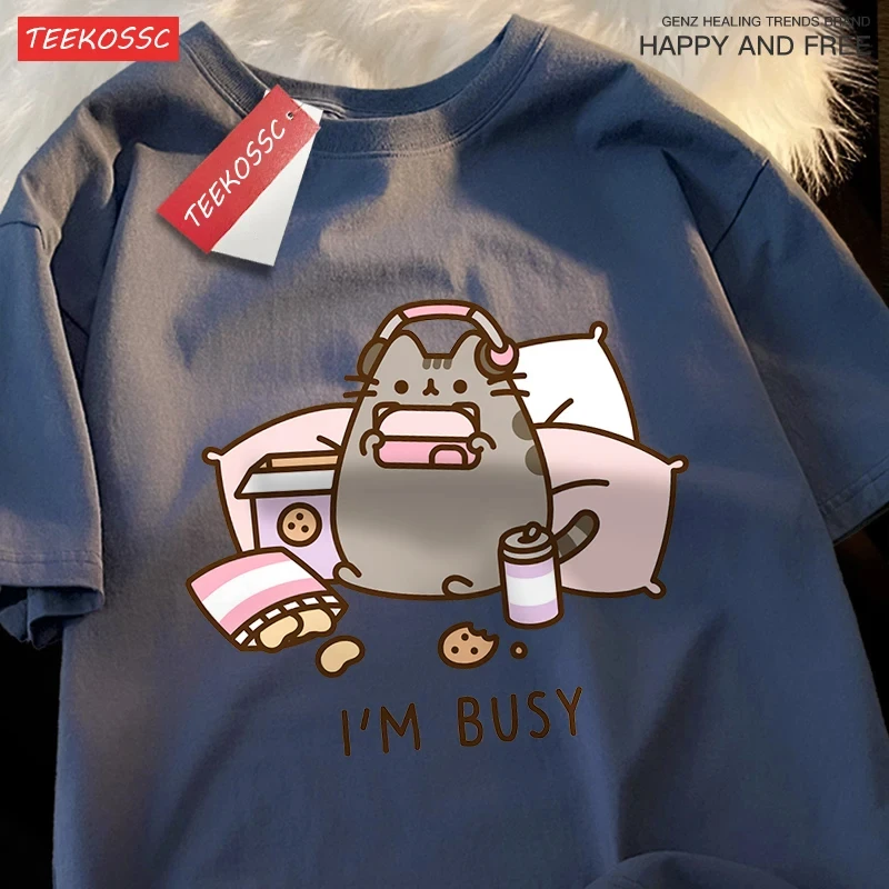 Busy Cat Playing Games With He - огляд і ціна Summer Games Clothing Brand