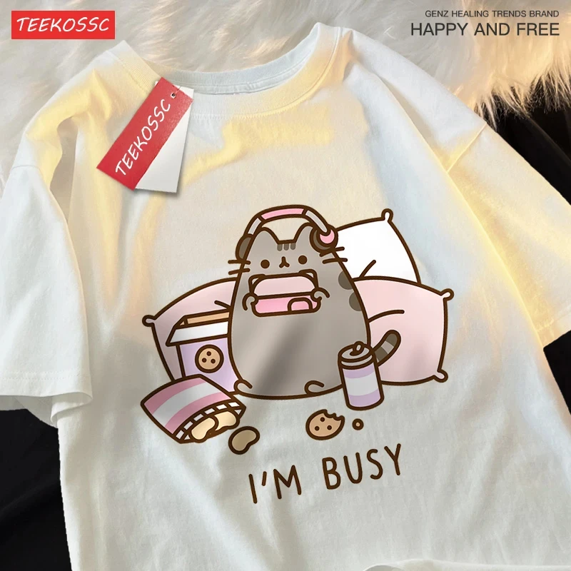 Busy Cat Playing Games With He - огляд і ціна Summer Games Clothing Brand