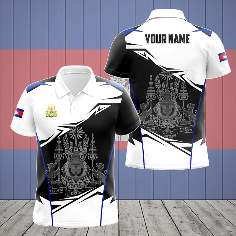 Custom Name Cambodia Flag Grap - огляд і ціна Summer Clothing Boys