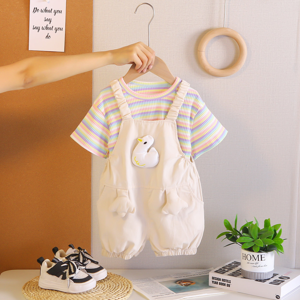 Toddler Baby Girls Clothing Se - огляд і ціна Summer Duck Clothing