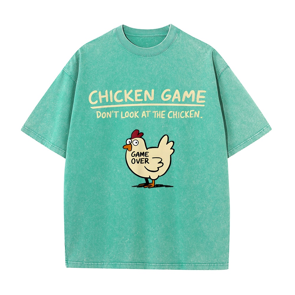 Funny T-Shirt Chicken Game Don - огляд і ціна Summer Games Clothing Brand