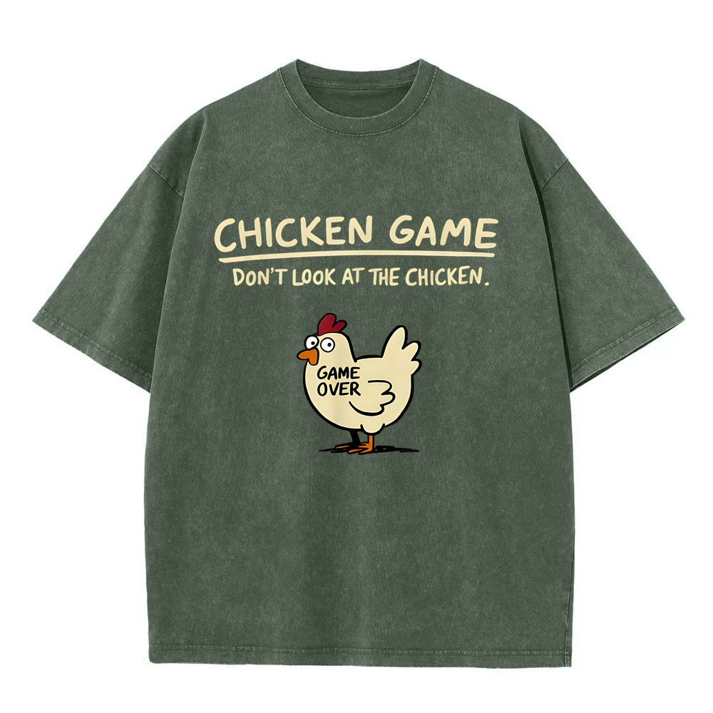 Funny T-Shirt Chicken Game Don - огляд і ціна Summer Games Clothing Brand