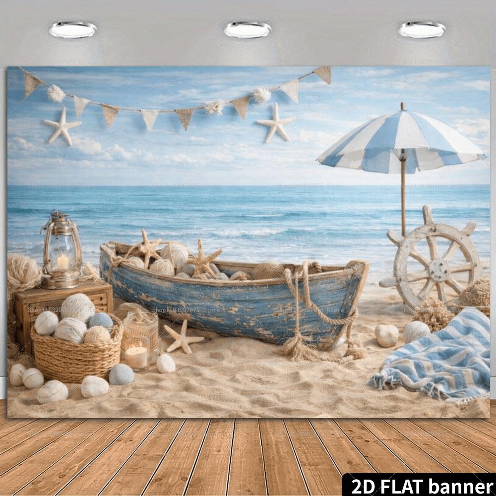 2D Beach Vacation Backdrops St - огляд і ціна Summer Clothing Banner