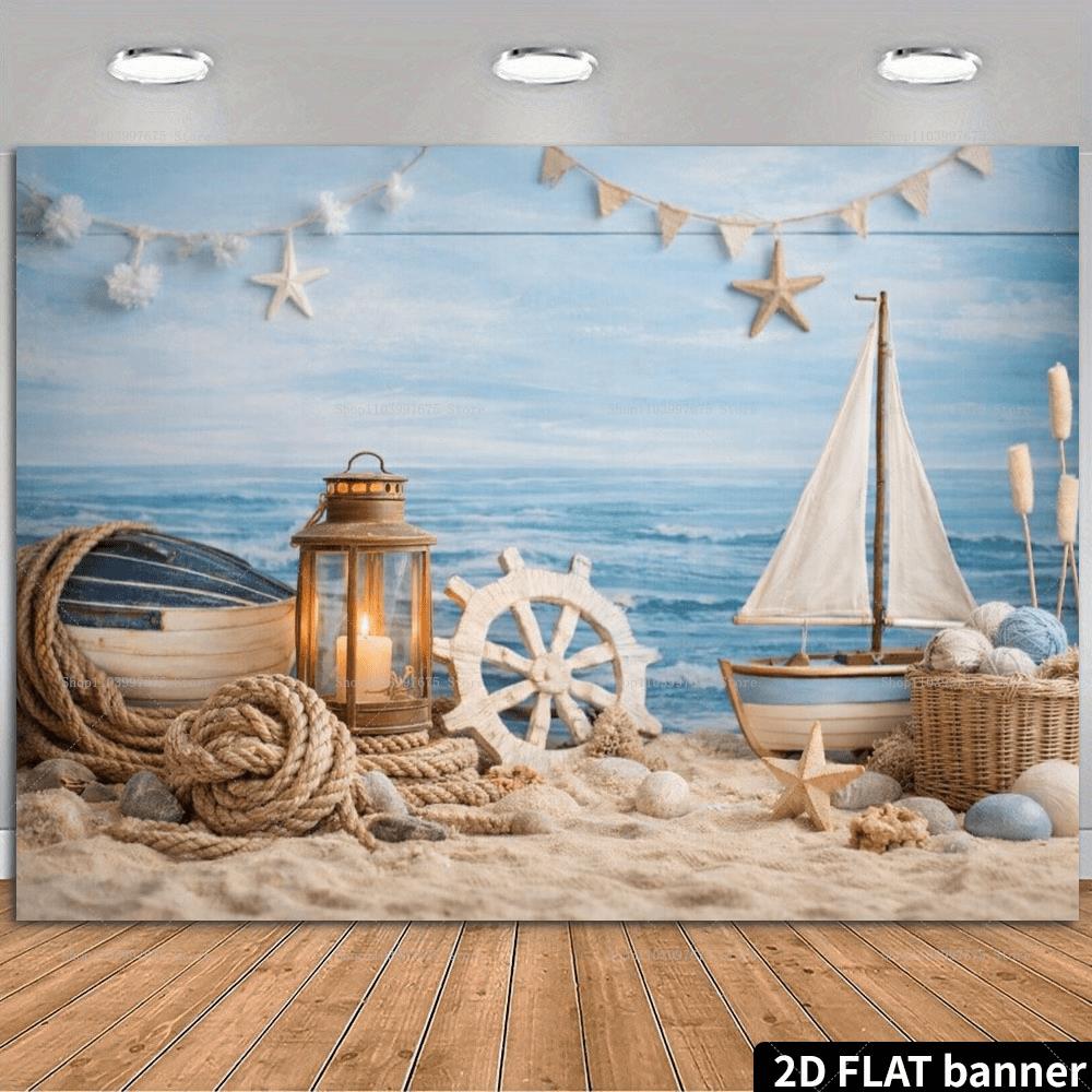 2D Beach Vacation Backdrops St - огляд і ціна Summer Clothing Banner