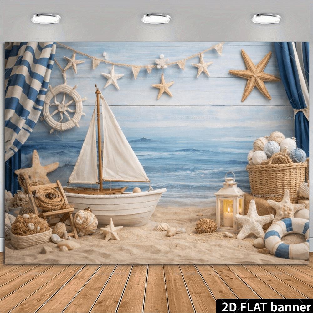 2D Beach Vacation Backdrops St - огляд і ціна Summer Clothing Banner
