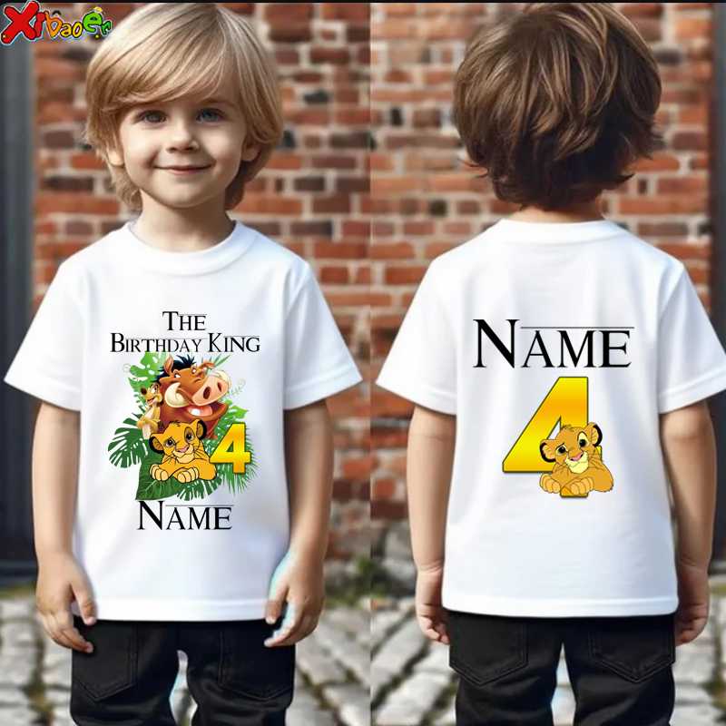 Birthday Boy Shirts 5th Kids M - огляд і ціна Summer Clothing Name