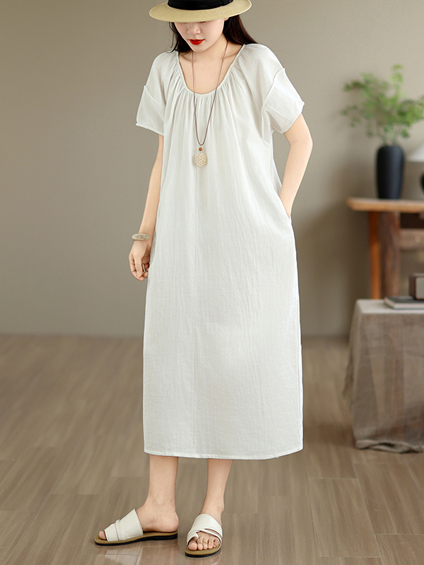 Summer New Casual Cotton Dress - огляд і ціна Summer Clothing Outlet