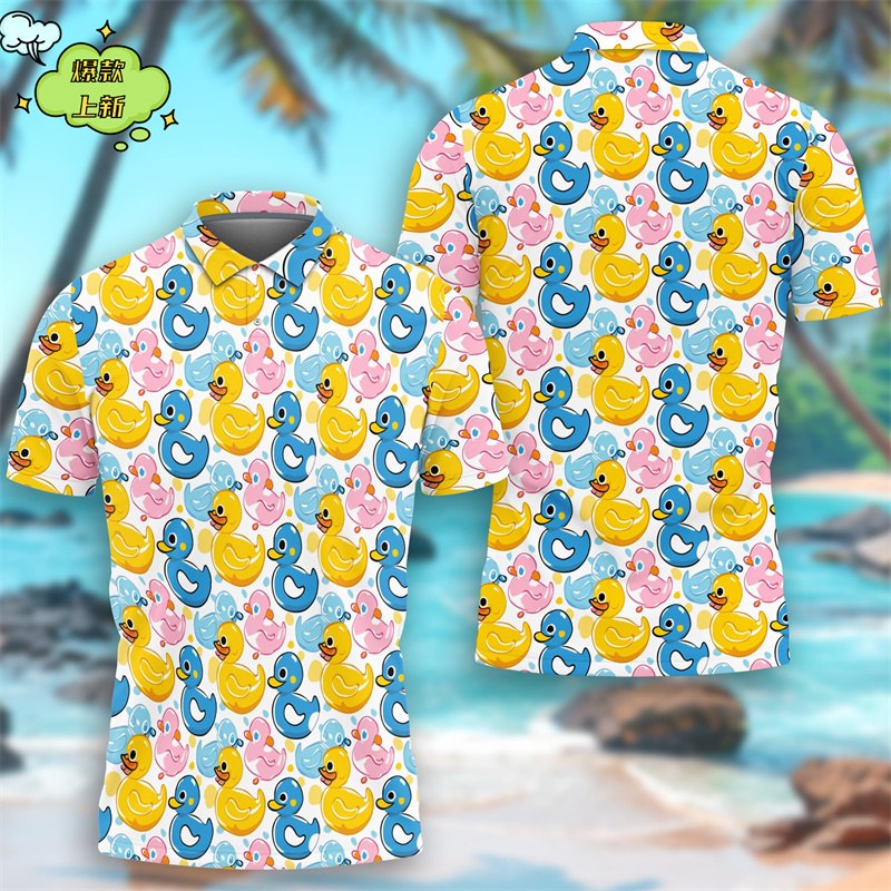 Cute Yellow Duck 3D Printing P - огляд і ціна Summer Duck Clothing