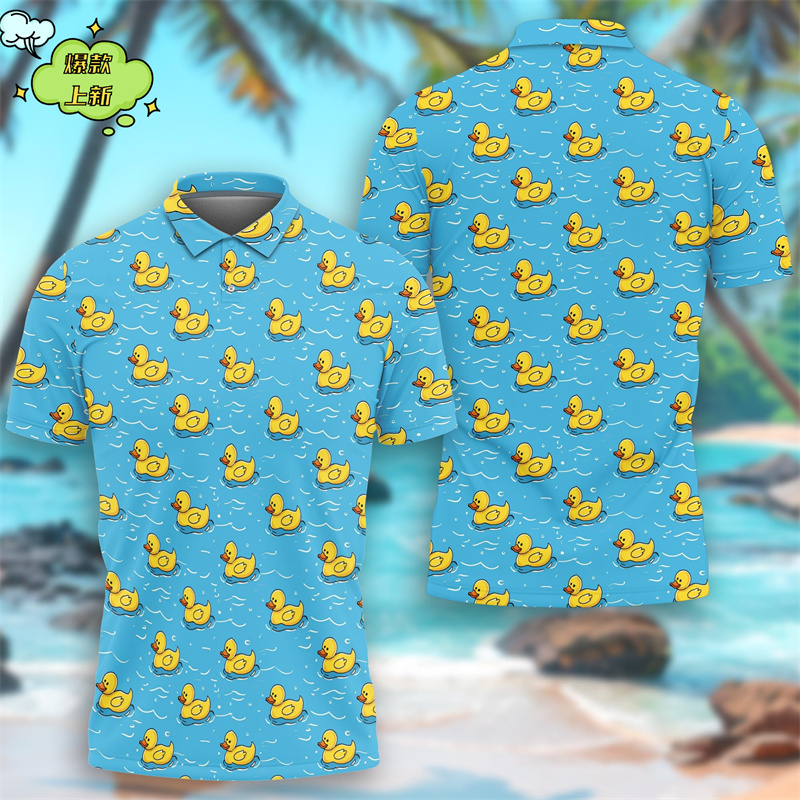 Cute Yellow Duck 3D Printing P - огляд і ціна Summer Duck Clothing