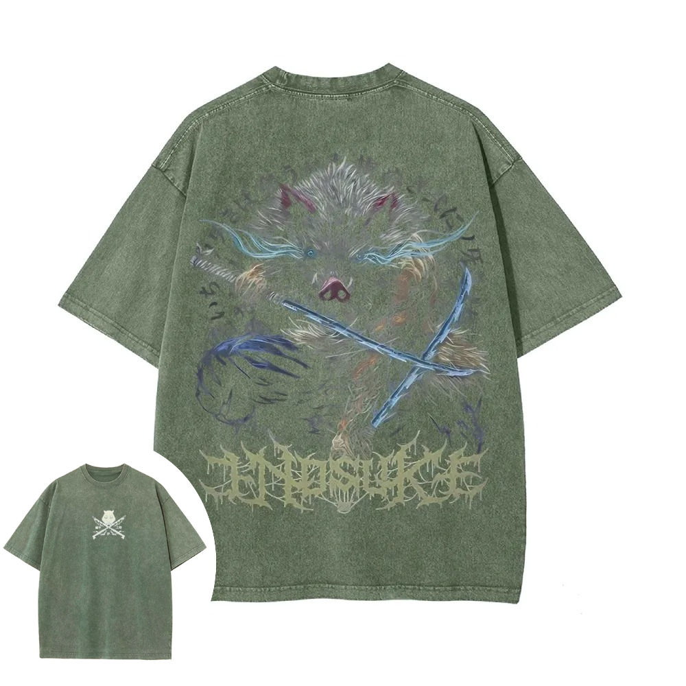 Demon Slayer Men's Women's Was - огляд і ціна Summer Clothing Good Quality