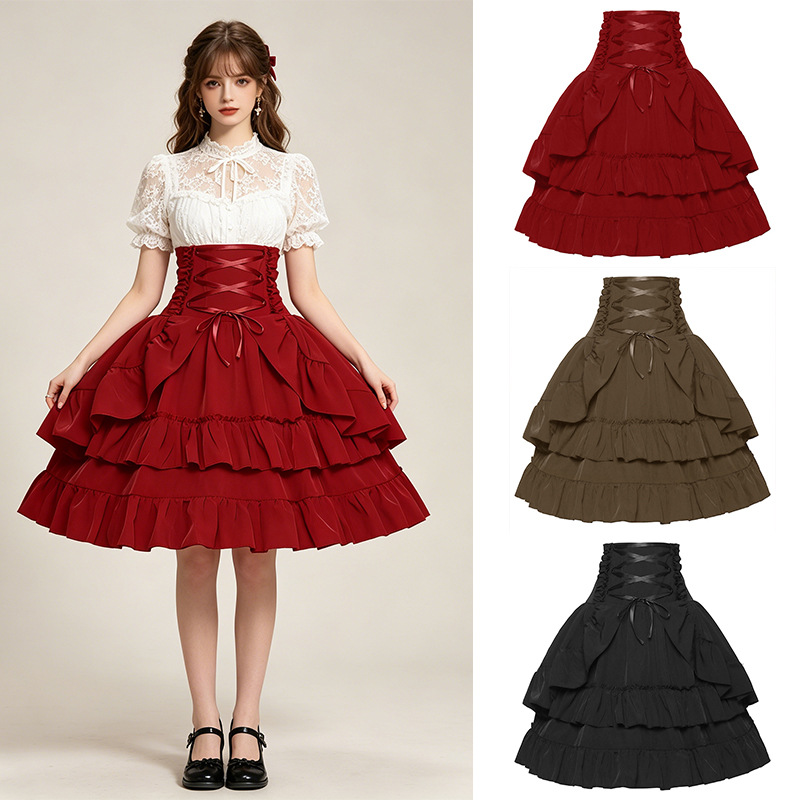 Women Victorian Skirt Medieval - огляд і ціна Summer Renaissance Clothing